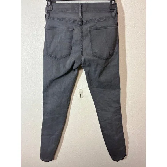 Frame Denim Jeans Le High Skinny Gray Size 24 - Picture 2 of 7